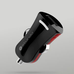 STURDO autonabíjačka Mini ProSport 1x USB 2A čierna