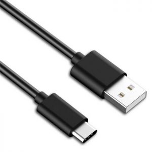 Dátový kábel Forcell USB - Type C 3.0 (1m) čierny