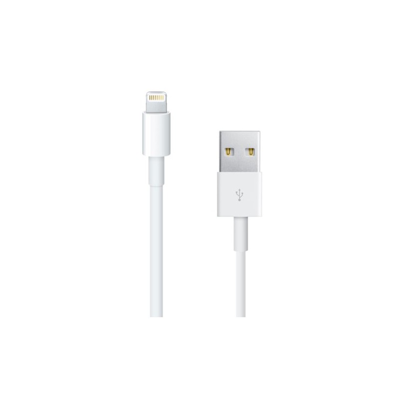 Dátový kábel Lightning iPhone 5/SE/6/6S/7/8/X OEM 2m biely