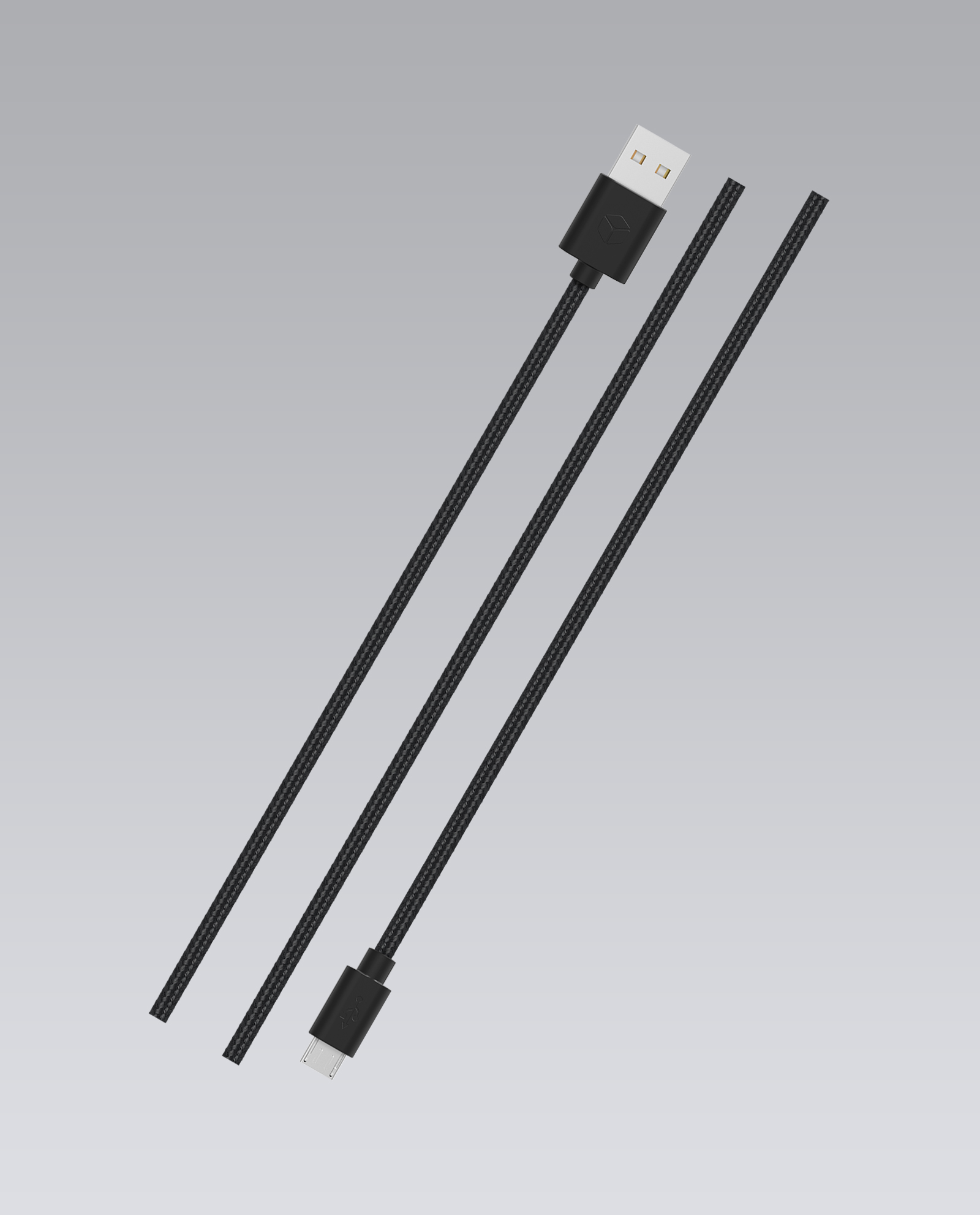 STURDO dátový kábel micro USB čierny