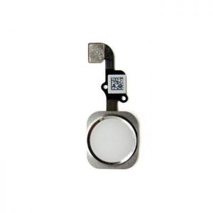 Flex Home button iPhone 6/6 Plus bielo-strieborný