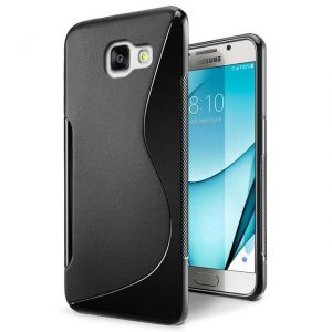 Puzdro Back Case S-Line Samsung Galaxy A3 2017 čierne