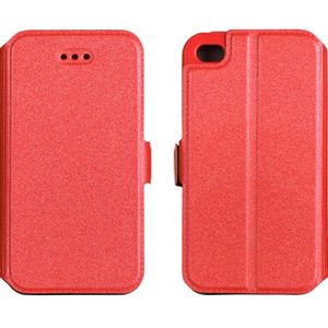 Knižkové puzdro TEL1 BOOK POCKET - Samsung Galaxy S9 červené