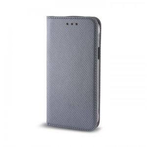 Knižkové puzdro TEL1 Smart Book MAGNET – Samsung Galaxy A3 2017 strieborné