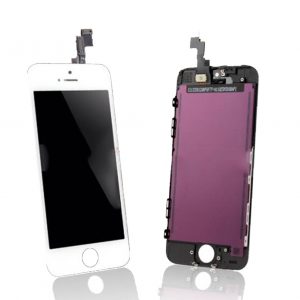 iPhone SE - LCD displej a dotyková plocha HIGH OEM biely