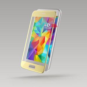 STURDO 4D Fullcover ochranné tvrdené sklo SAMSUNG Galaxy A3 2017 zlaté #00000618