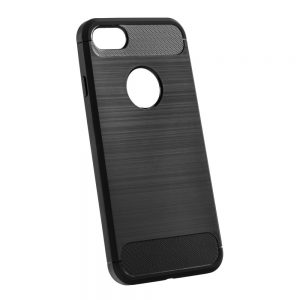 Puzdro TEL1 CARBON iPhone 7/8 čierne