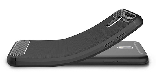 Puzdro Forcell CARBON Huawei Mate 20 Lite čierne – Obrázok 3