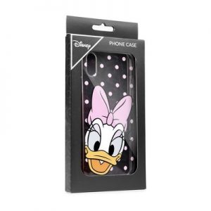 Puzdro Disney iPhone X/XS Daisy Duck transparentné