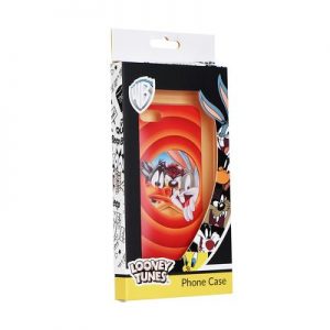 Puzdro Looney Tunes iPhone X/XS oranžové