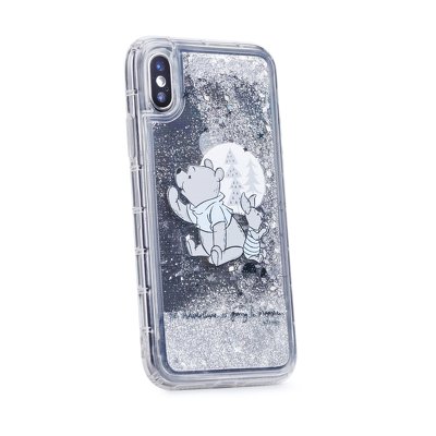 Puzdro Disney iPhone X/XS Macko Pú transparentné