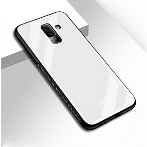 Puzdro GLASS Case - Samsung Galaxy A5/A8 2018 biele