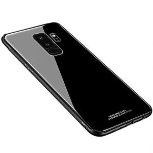 Puzdro GLASS Case - Samsung Galaxy S9 čierne