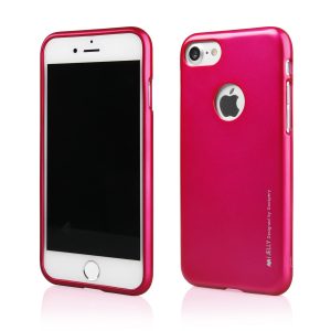 Puzdro Mercury i-Jelly iPhone 7/8 ružové