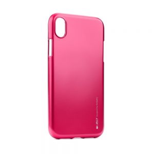 Puzdro Mercury i-Jelly iPhone XR ružové