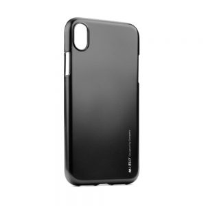 Puzdro Mercury i-Jelly iPhone XR čierne