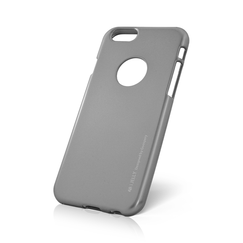 Puzdro Mercury i-Jelly iPhone 7/8 šedé