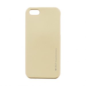 Puzdro Mercury i-Jelly iPhone 5/5S/SE zlaté
