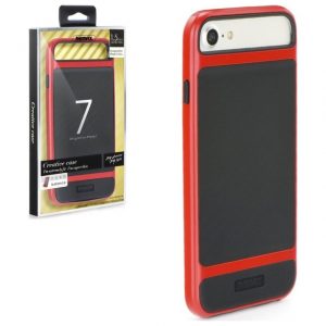 Puzdro REMAX Creative Case Balance Series iPhone 7/8/SE 2020 červeno-čierne