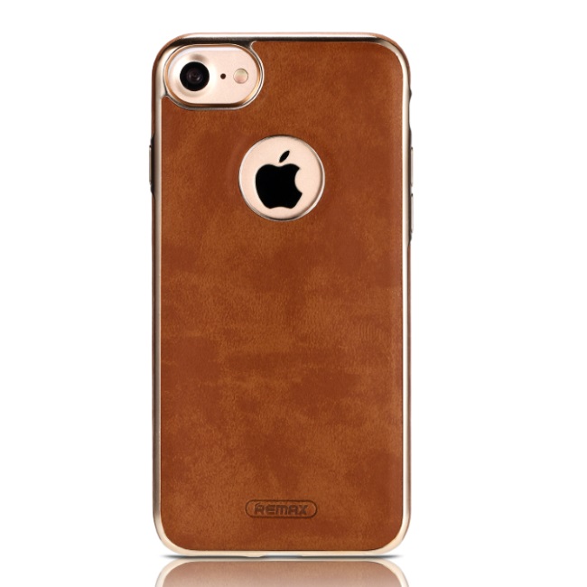 Puzdro REMAX Creative Case Beck Series iPhone 7/8 hnedé – Obrázok 3