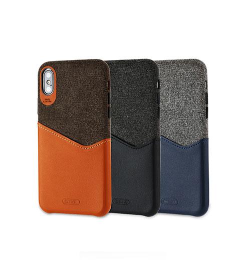 Puzdro REMAX Creative Case Hiram Series iPhone X/XS čierne – Obrázok 2