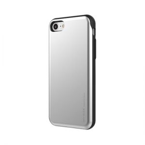 Puzdro Sky Slide Bumper Mercury iPhone X/XS strieborné