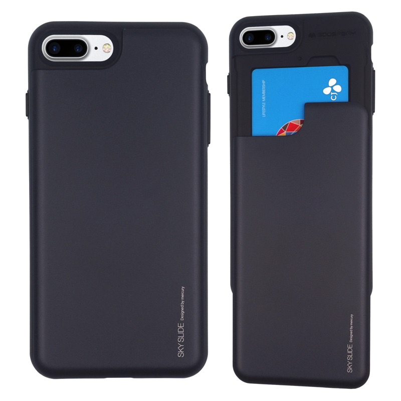 Puzdro Sky Slide Bumper Mercury iPhone X/XS čierne – Obrázok 2