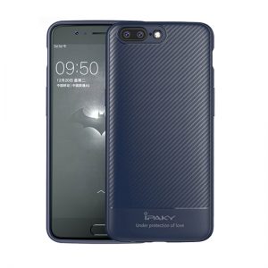 Puzdro Ipaky Etui Carbon iPhone X/XS modré