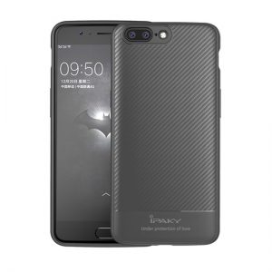 Puzdro Ipaky Etui Carbon iPhone X/XS šedé