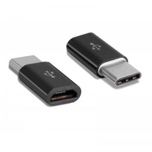 Redukcia MobilNET micro USB - Type C čierna