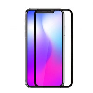 HARD Full Glue 5D ochranné tvrdené sklo - iPhone XS Max/11 Pro Max čierne #00002743