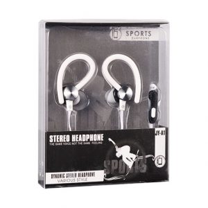Slúchadlá Sport 3,5mm Jack JY-A1 biele