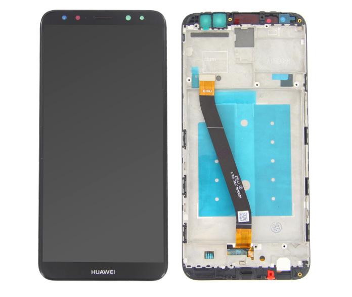 Huawei MATE 10 Lite - LCD displej a dotyková plocha s rámom OEM čierny