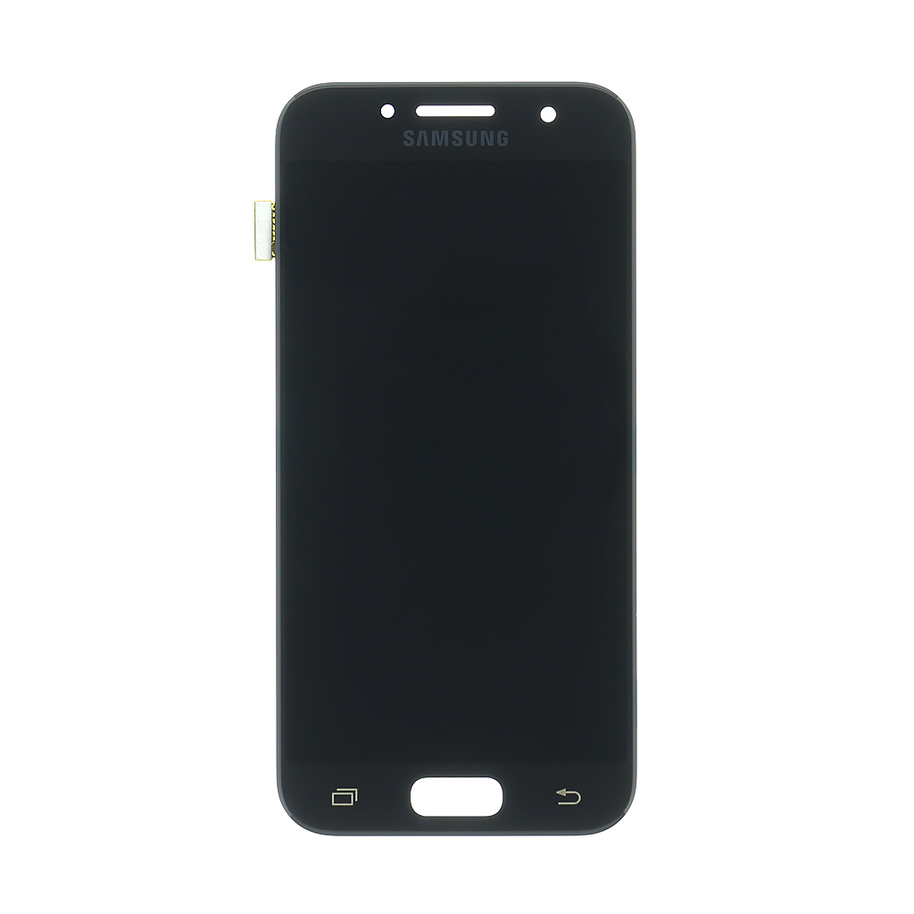 Samsung Galaxy A3 2017 (A320) - Originál LCD displej a dotyková plocha čierny (Service Pack)