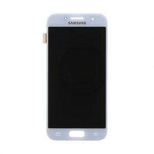 Samsung Galaxy A3 2017 (A320) - Originál LCD displej a dotyková plocha modrý (Service Pack)