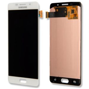 Samsung Galaxy A5 2016 (A510) - Originál LCD displej a dotyková plocha biely (Service Pack)