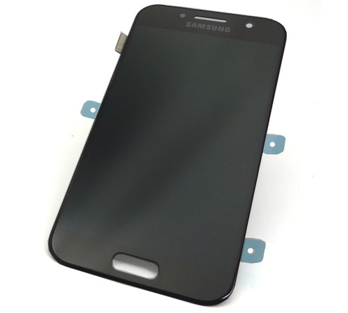 Samsung Galaxy A5 2017 (A520) - Originál LCD displej a dotyková plocha čierny (Service Pack)