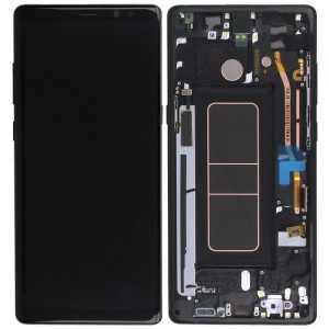 Samsung Galaxy Note 8 (N950F) - Originál LCD displej a dotyková plocha s rámom čierny (Service Pack)