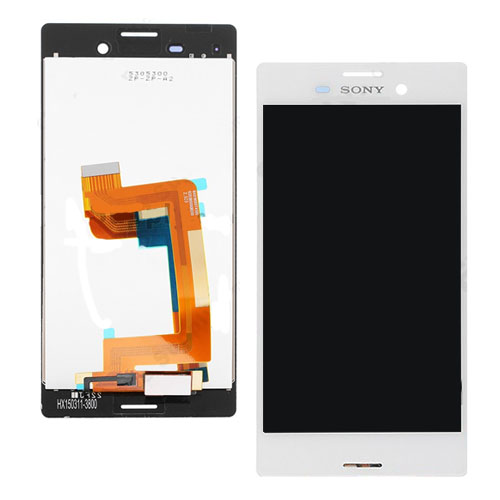 Sony Xperia M4 Aqua (E2303) - LCD displej a dotyková plocha OEM biely