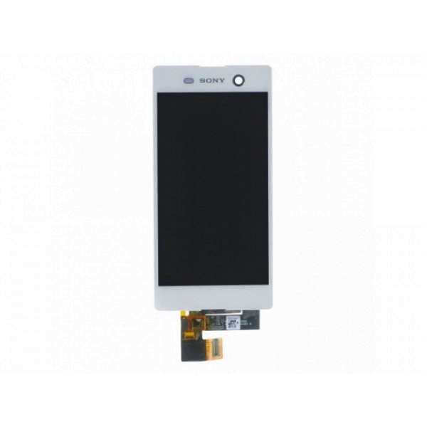 Sony Xperia M5 (E5603) - LCD displej a dotyková plocha OEM biely