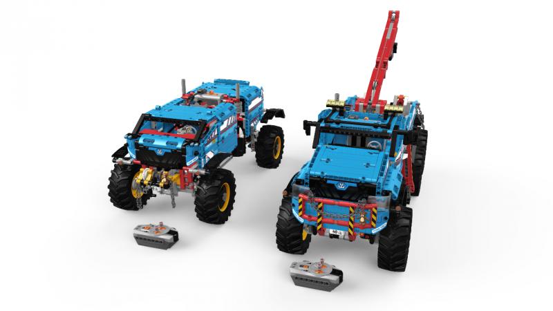 LEGO Technic 42070 RC 6x6 Terénny odťahovač – Obrázok 4