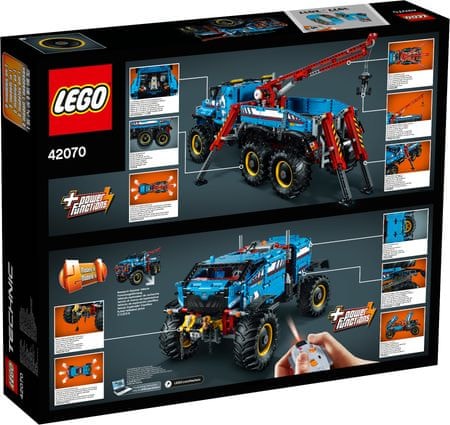 LEGO Technic 42070 RC 6x6 Terénny odťahovač – Obrázok 2
