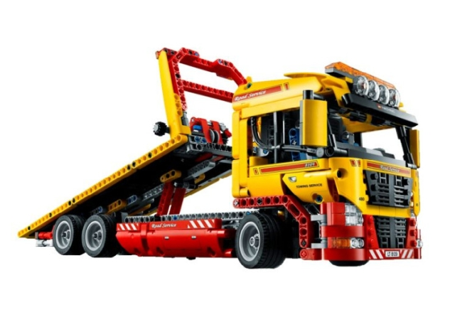 LEGO Technic 8109 Auto s plochou korbou – Obrázok 2