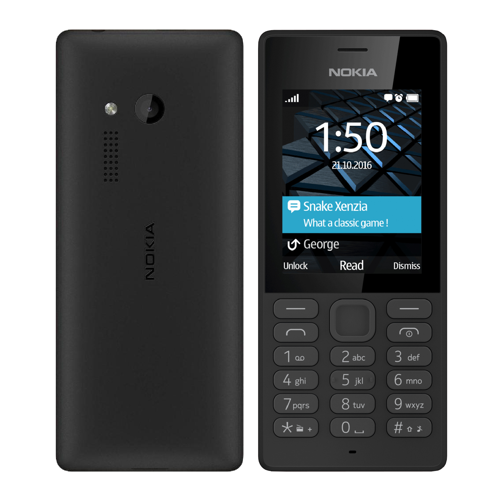 NOKIA 150 DUAL SIM ČIERNA