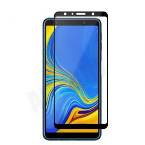 KINGMAS ochranné tvrdené sklo 5D - Samsung Galaxy A750/A7 2018 čierne GA00007E