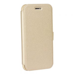 Knižkové puzdro TEL1 BOOK POCKET – Huawei P9 Lite Mini zlaté