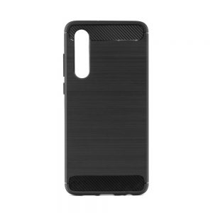 Puzdro Forcell CARBON Huawei P30 Lite čierne