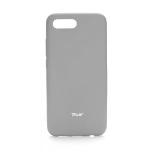 Puzdro Roar Colorful Jelly Case - Honor 10 šedé