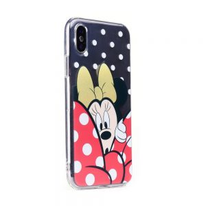 Puzdro Disney Samsung Galaxy J6 2018 Minnie 2 transparentné