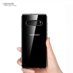 Puzdro USAMS Primary Samsung Galaxy S10 transparentné
